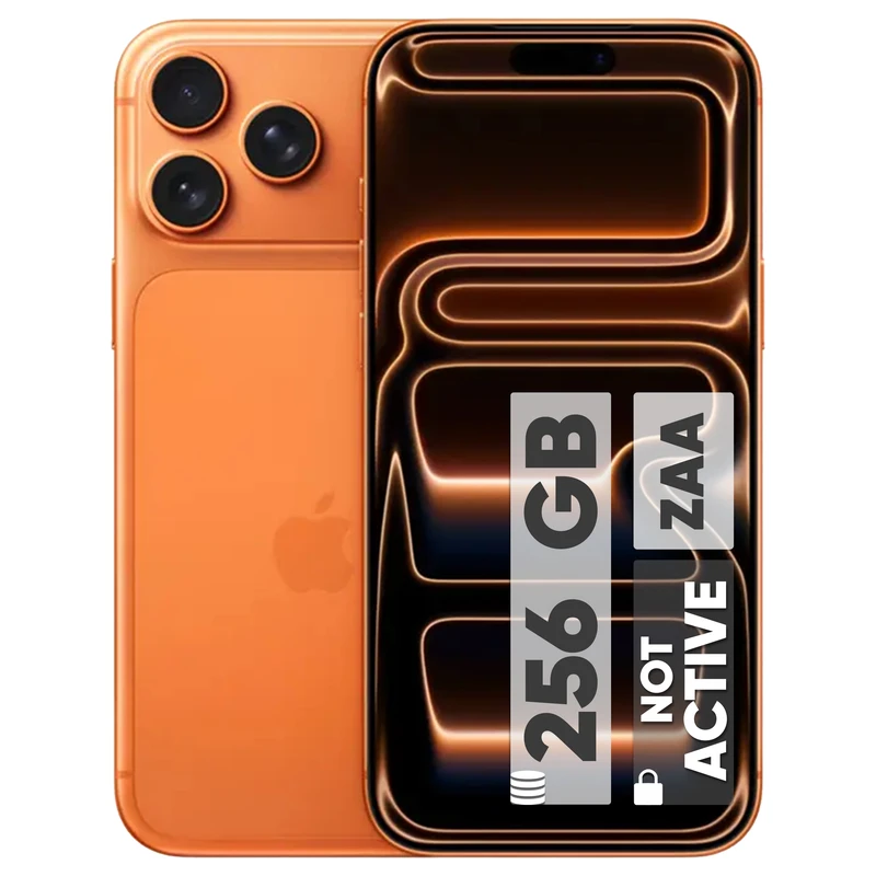 گوشی موبایل اپل مدل iPhone 17 Pro Max ZAA تک سیم کارت + eSim ظرفیت 256 گیگابایت و رم 12 گیگابایت - نات اکتیو 